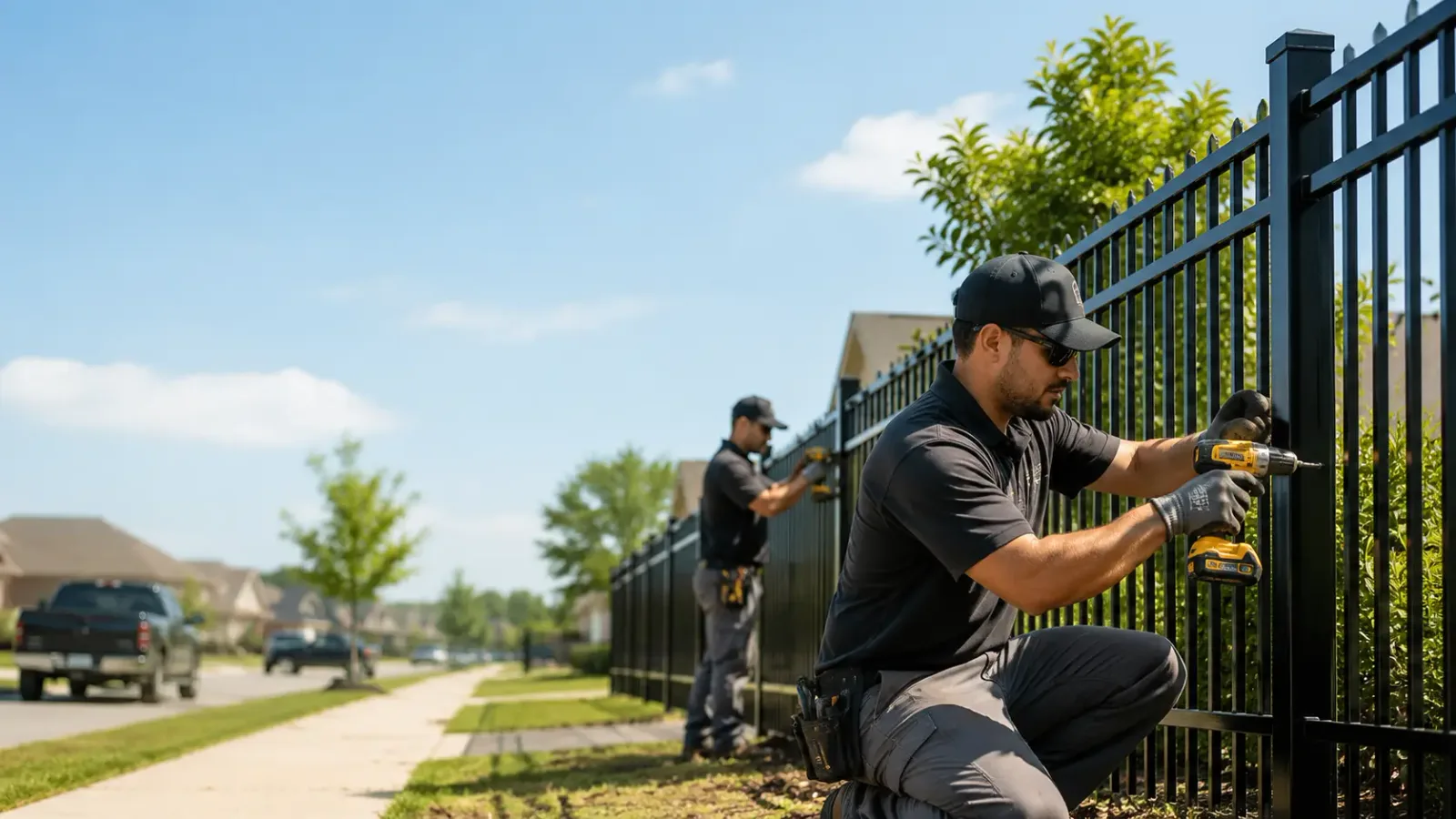 Metal Fence Installation in Millersville, MO